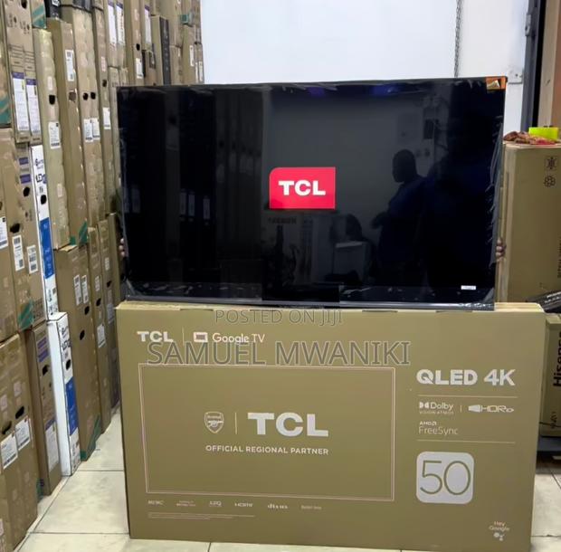 TCL 50′′ C655 Qled Pro Smart Uhd Google Tv – New Model