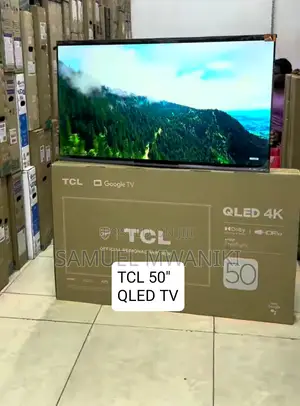 TCL 50′′ C655 Qled Pro Smart Uhd Google Tv – New Model