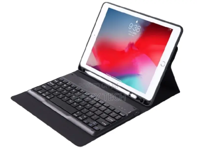 Keyboard and Case for iPad 7/8th Gen - Classic Black
