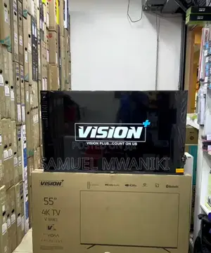 Vision Plus 55"Inches Smart Uhd Tv Bluetooth and Chromecast