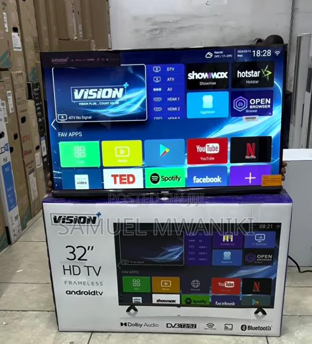 Vision Plus 32′′ Smart Android Tv Bluetooth Netflix, Youtube