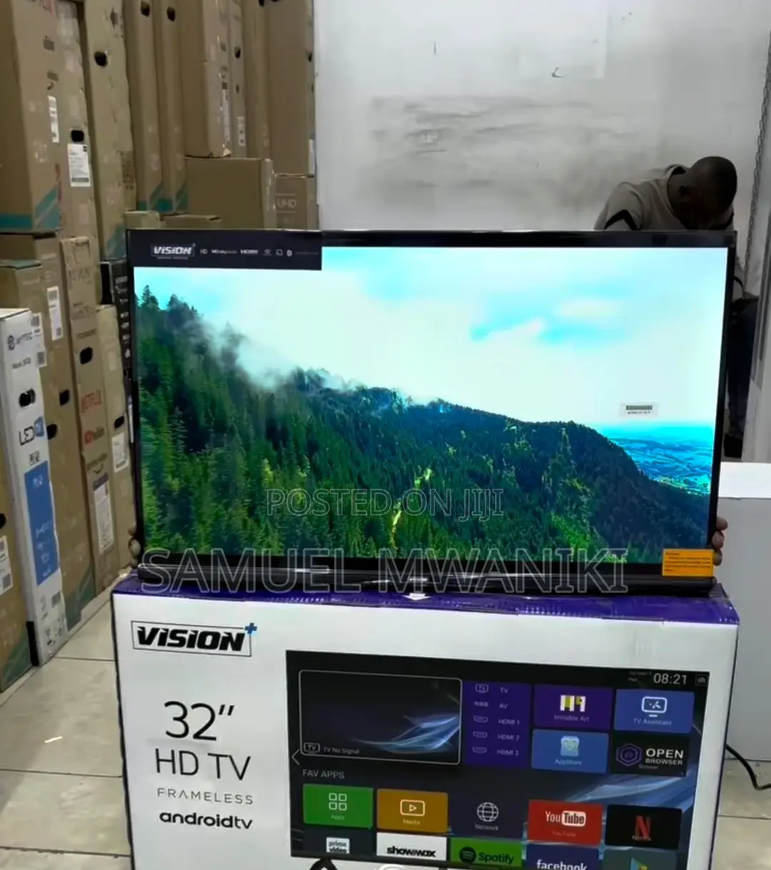 Vision Plus 32′′ Smart Android Tv Bluetooth Netflix, Youtube