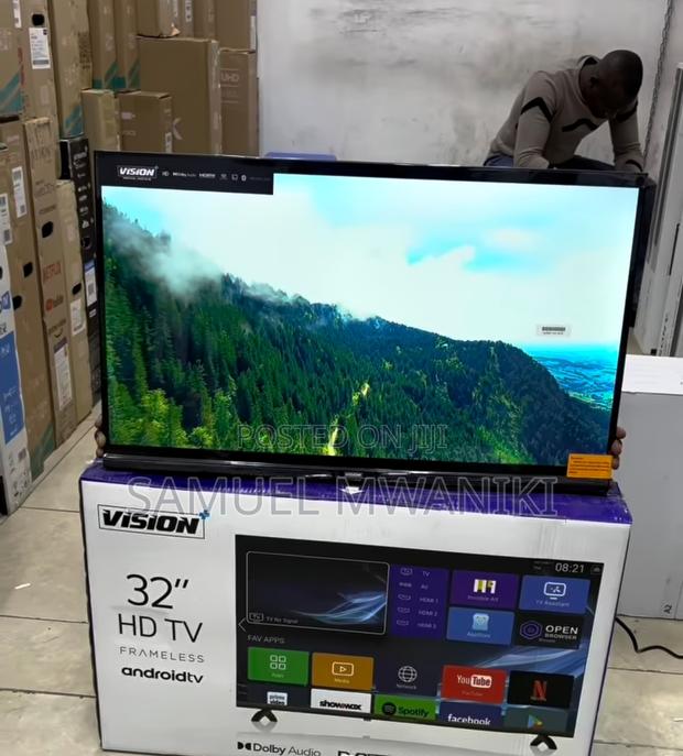 Vision Plus 32′′ Smart Android Tv Bluetooth Netflix, Youtube - thumbnail 3