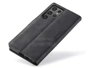 Leather Wallet Case With Stand for Samsung Galaxy S24 Ultra
