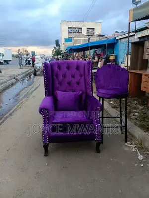 Pedicure Seat and a Counter Reception Stool.
