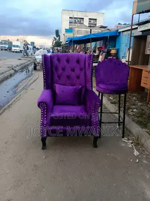 Pedicure Seat and a Counter Reception Stool.