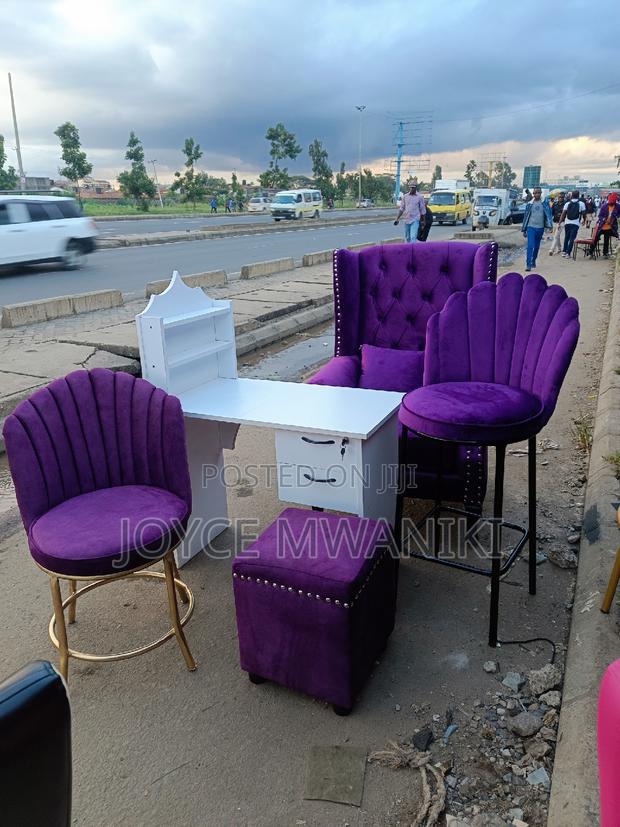 Manicure Set, Pedicure Seat, and a Counter Chair - thumbnail 3