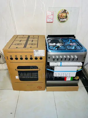 VON 60×60 3 Gas Burner +1 Electric Cooker With Electric Oven
