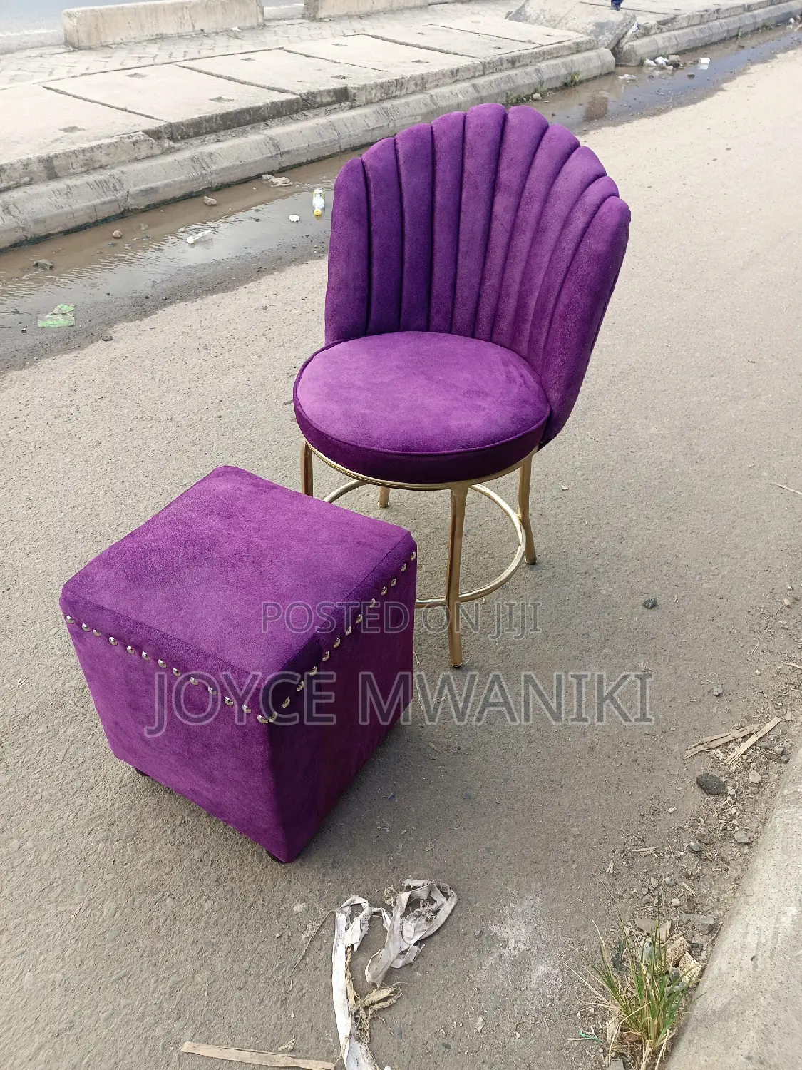 Manicure Seat and a Manicure Stool.
