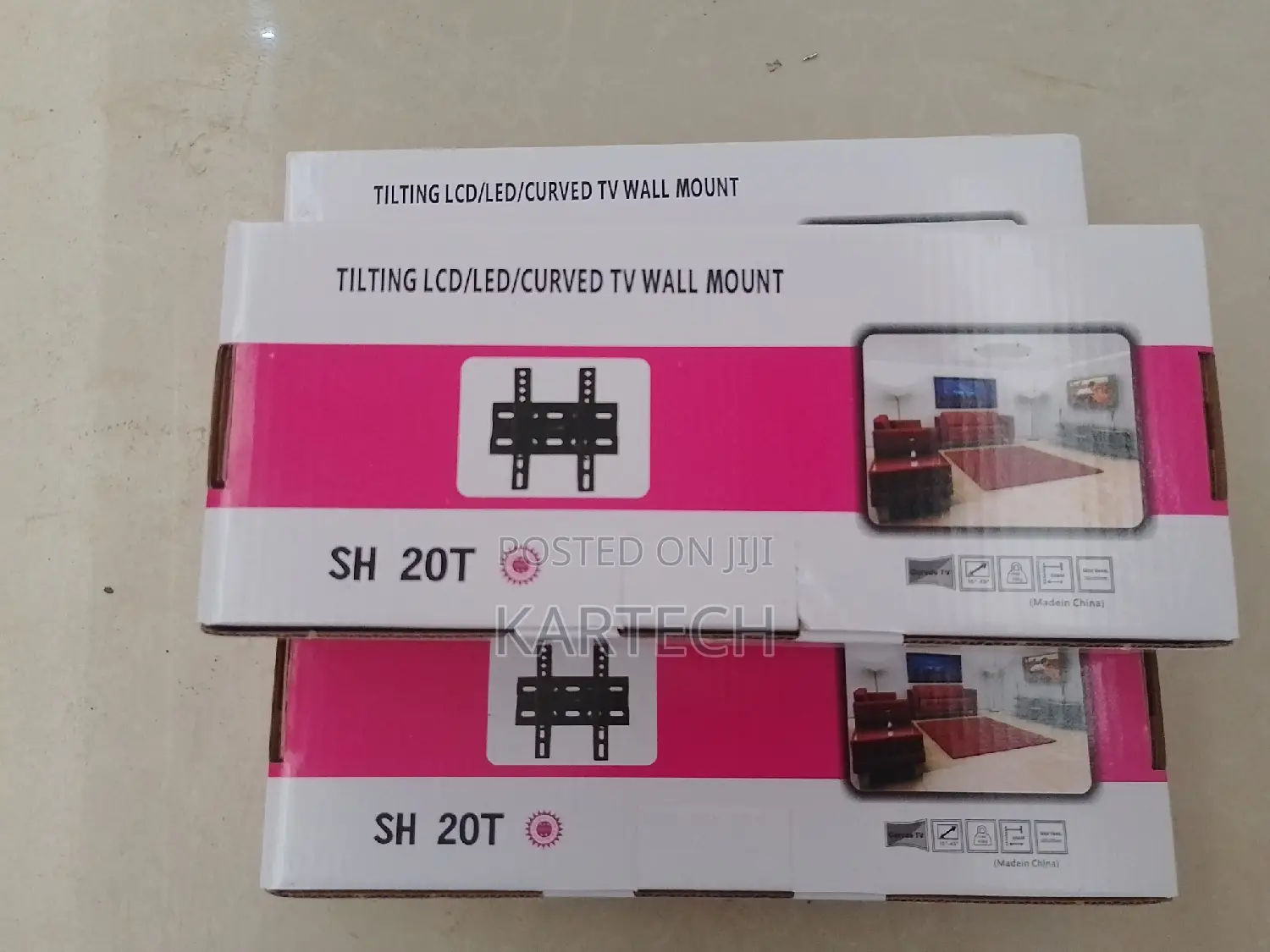 High Quality 15"-43" Tilting LCD/LED/Curved TV Wall Mount