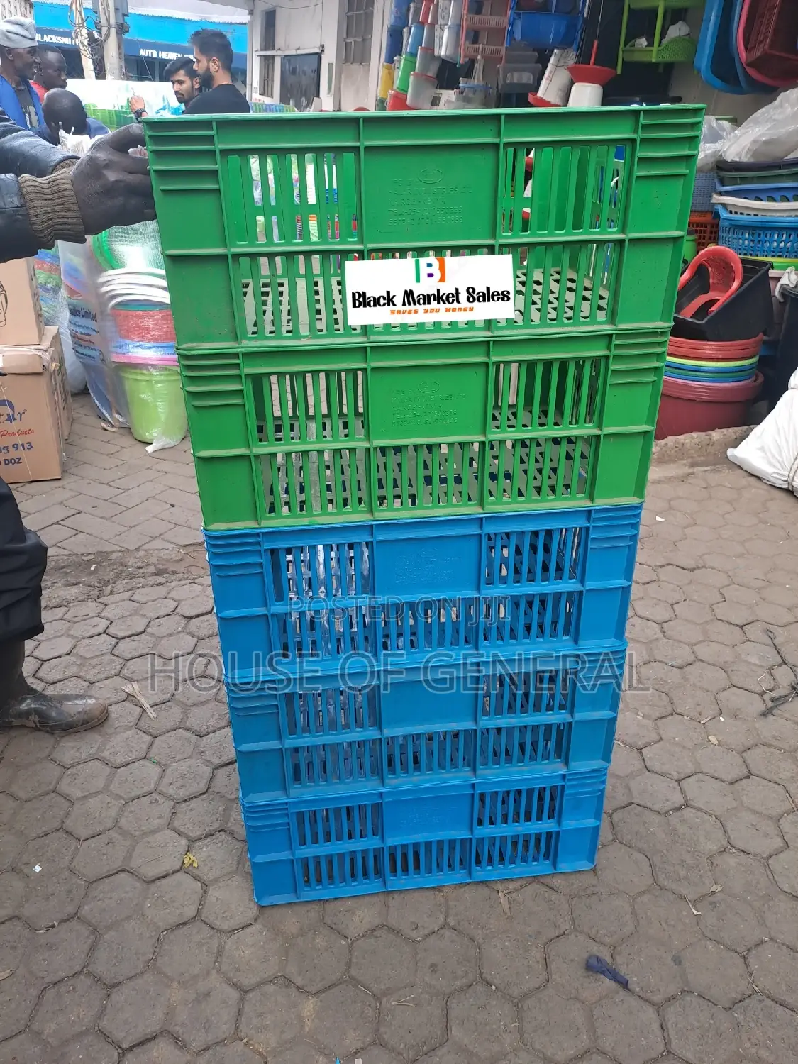 Heavy Duty Product Plastic Crates