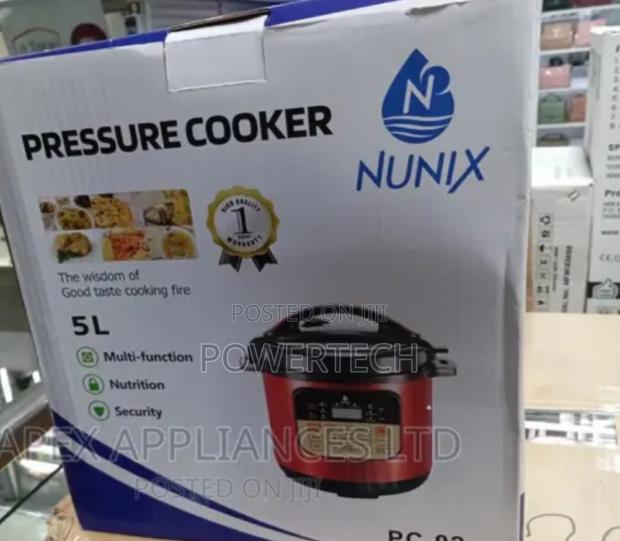 Nunix Pc02 Electric Pressure Cooker- 5 Litres "