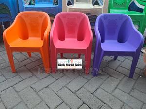 Mix Colours Children Plastic Chair - thumbnail 2