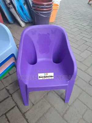 Purple Kids Plastic Chair