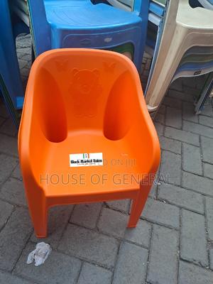 Orange Strong Skyplast Kindergarten Plastic Chair - thumbnail 2