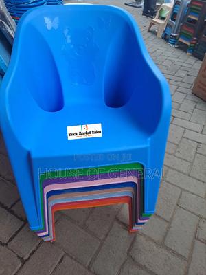 Blue Strong Skyplast Kids Chair - thumbnail 2