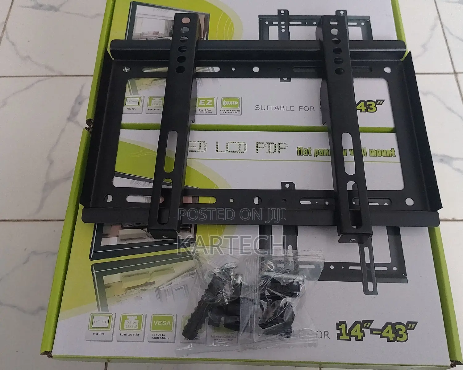 TV Wall Mount 14"-43" Flat Panel