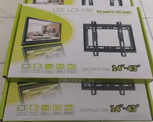 14"-43" Flat Panel TV Wall Mount Upto 25kg