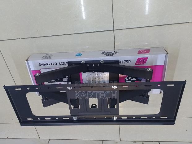 Heavy Duty 32"-85" Tv Wall Mount With Double Arm
