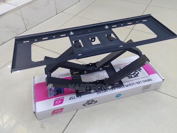 Skill Tech Double Arm 32"-85" Tv Full Motion Wall Mount