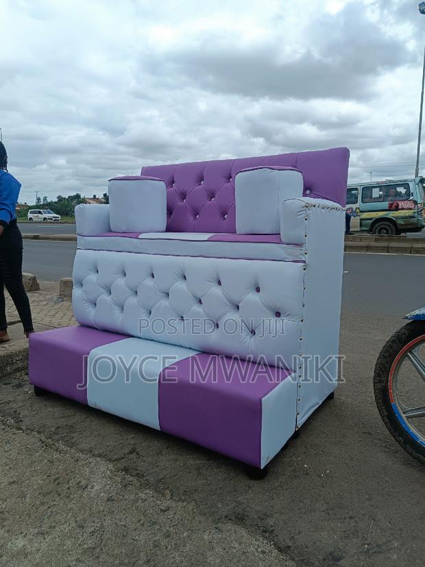 Pedicure Seat, 2 Seater With Armrest. - main view