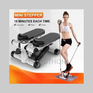 *_Mini Stepper With Resistance Bands*_
