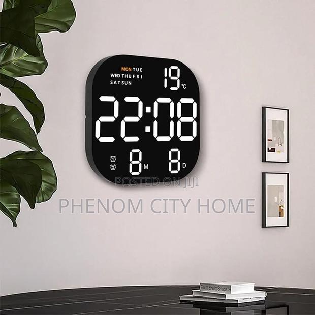 Large Screen Digital Wall Clock - thumbnail 2