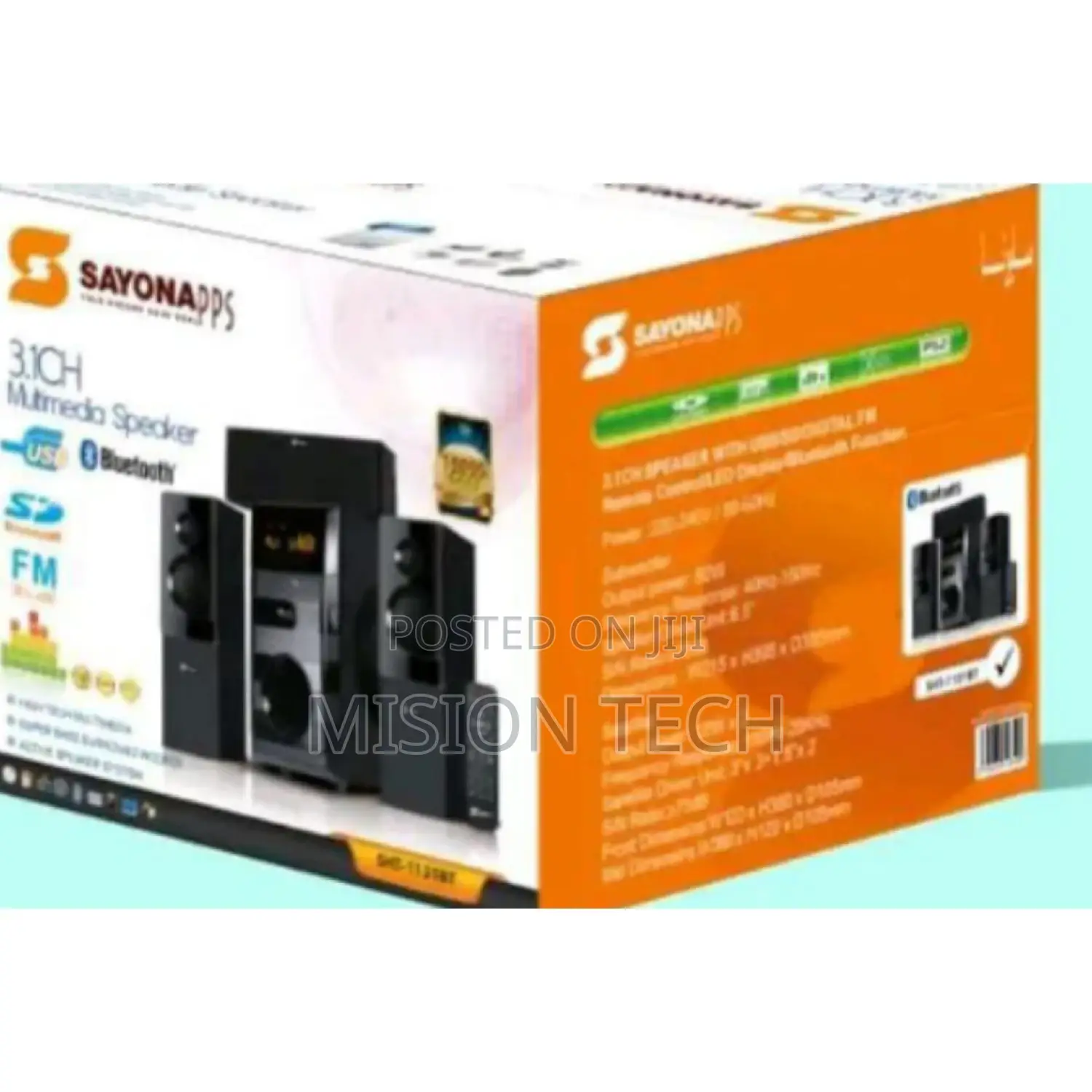 Sayona 15000W Sound Quality HOMETHEATRE SYSTEM.