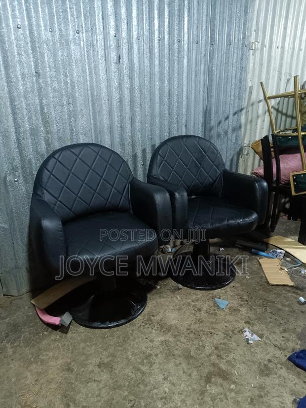 Salon Chairs, Black  - thumbnail 2