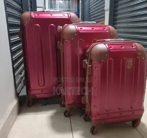 Luxurious Fibre Suitcase 3 in 1 Briefcase Travel Bag