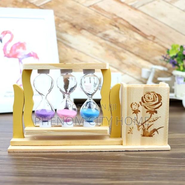 Pen Stand With Hourglass Timer - thumbnail 3