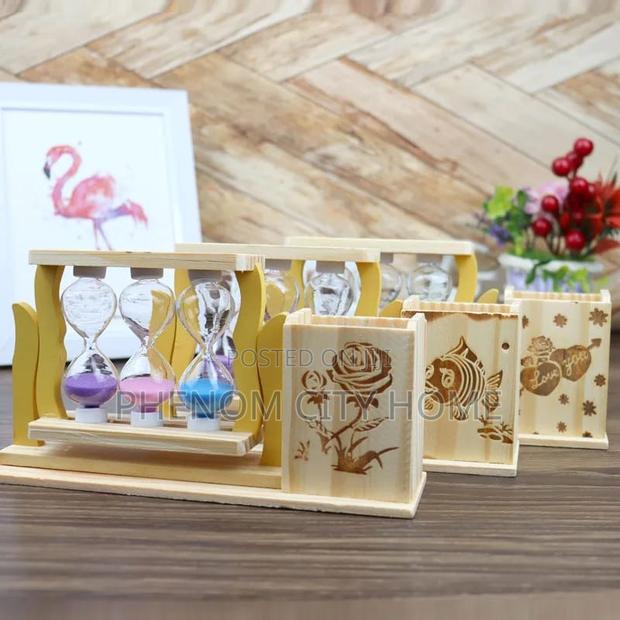 Wooden Pen Stand