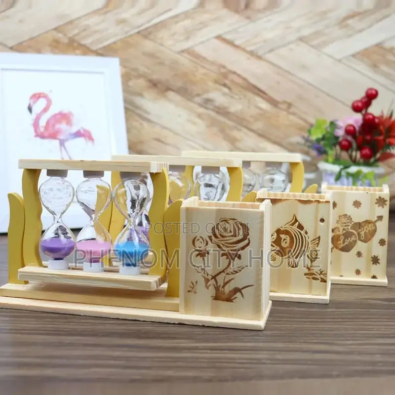 Wooden Pen Stand