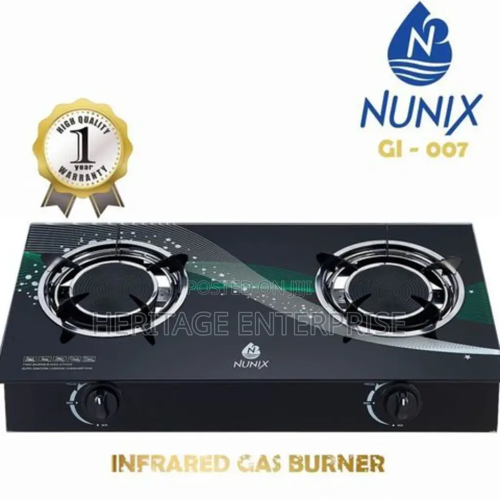 2 Burner Infrared Table Top , Glass Cooker