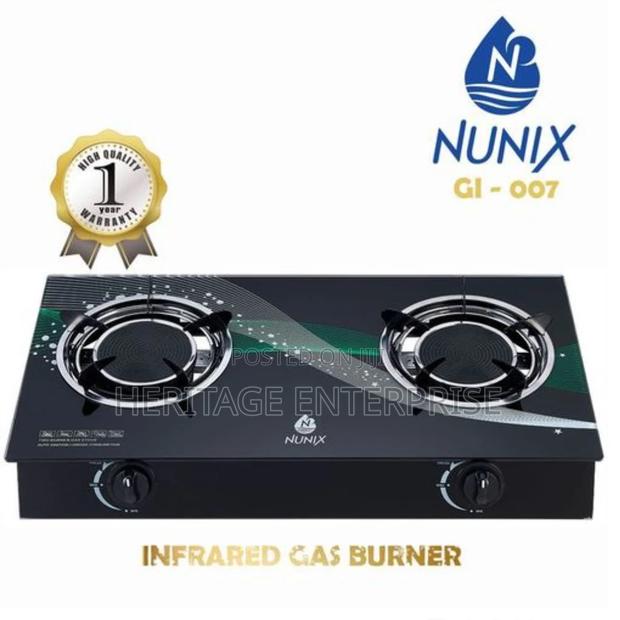 Two Burner Glass Top Infrared