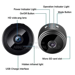 A9 Mini Surveillance Cameras With Wifi