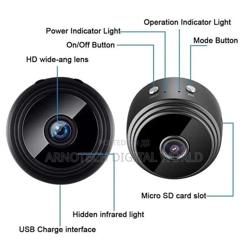 A9 Mini Surveillance Cameras With Wifi