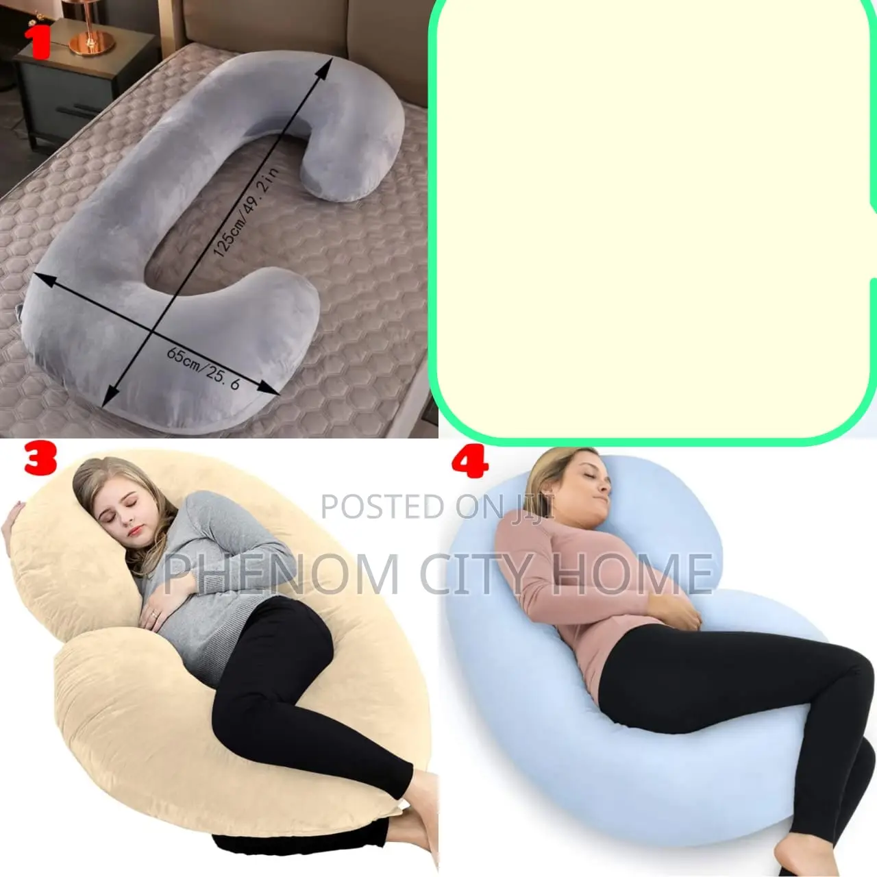 C Shaped Pregnancy Pillow