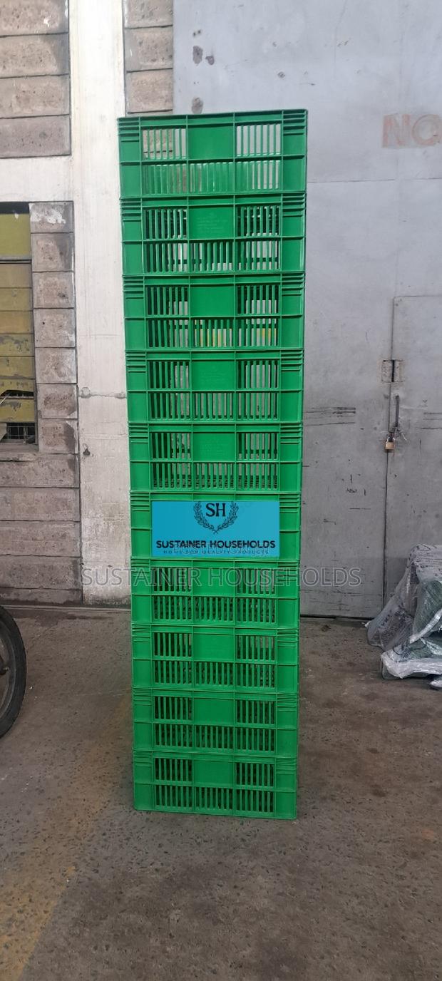 Heavy Duty Plastic Breads Crates - main view