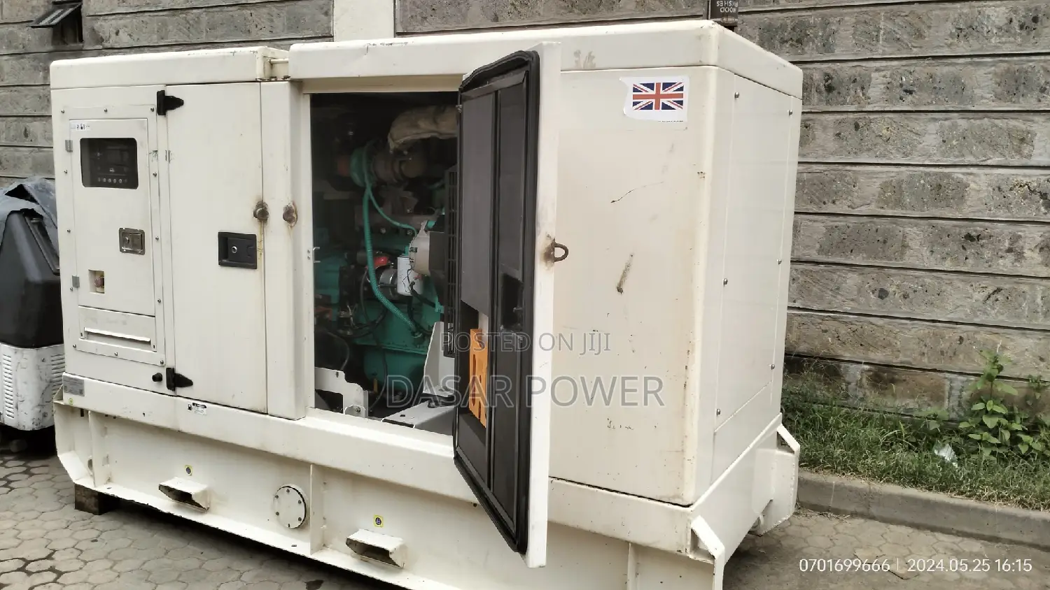 53/66kva Standby Cummins Uk Generator.