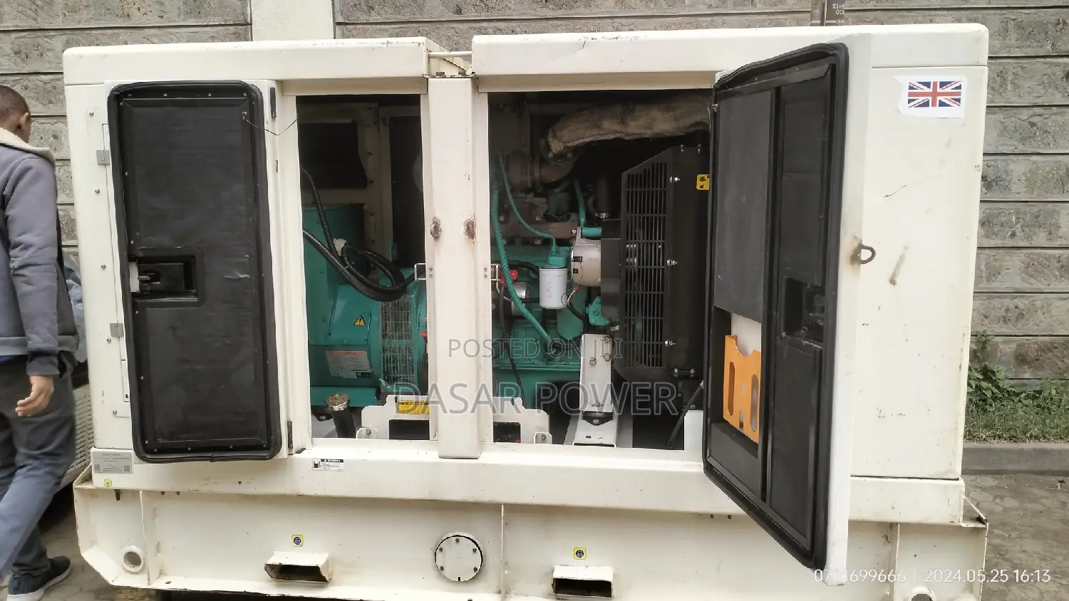53/66kva Standby Cummins Uk Generator.