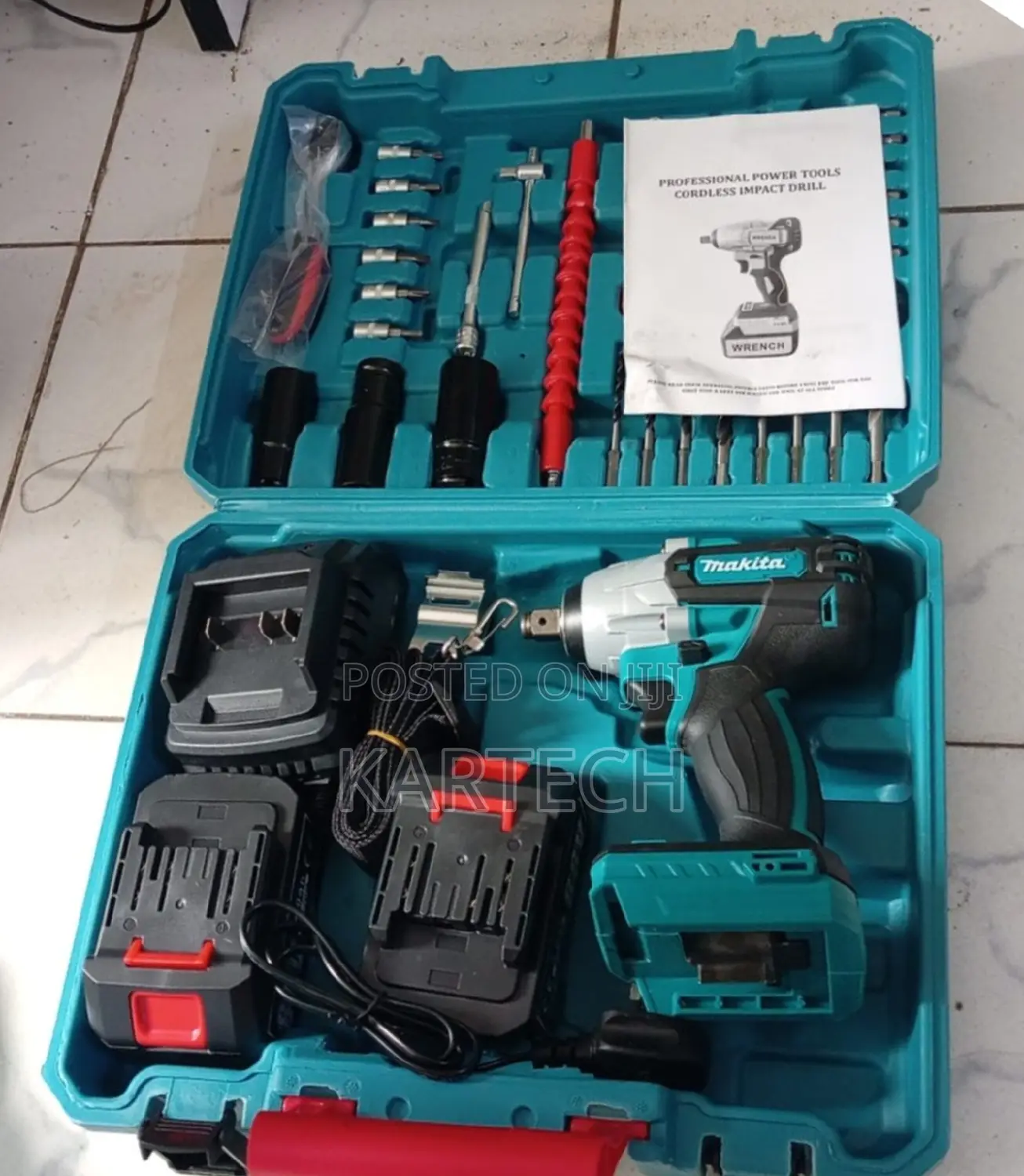 Makita All in 1 88v Cordless Impact Wrench, Drill Driver