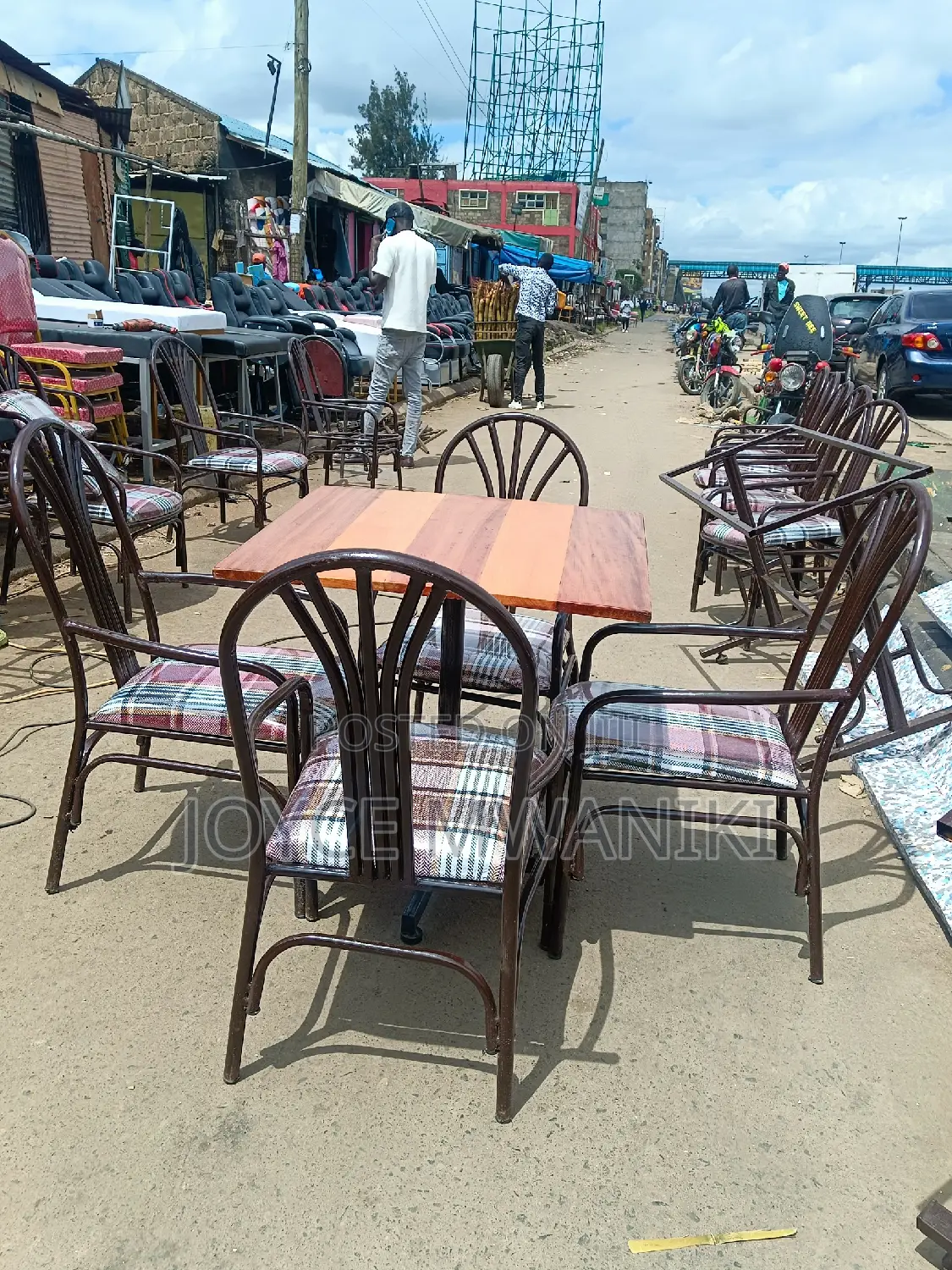 Unique and Stylish Restaurant Set.