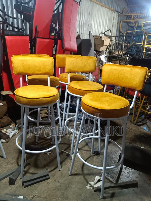 High Stools, Yellow and White  - thumbnail 2