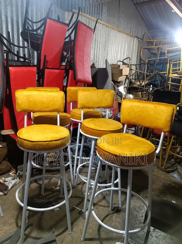 High Stools, Yellow and White  - thumbnail 3