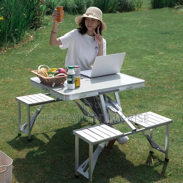 Light Weight Portable Camping Picnic Table. - main view