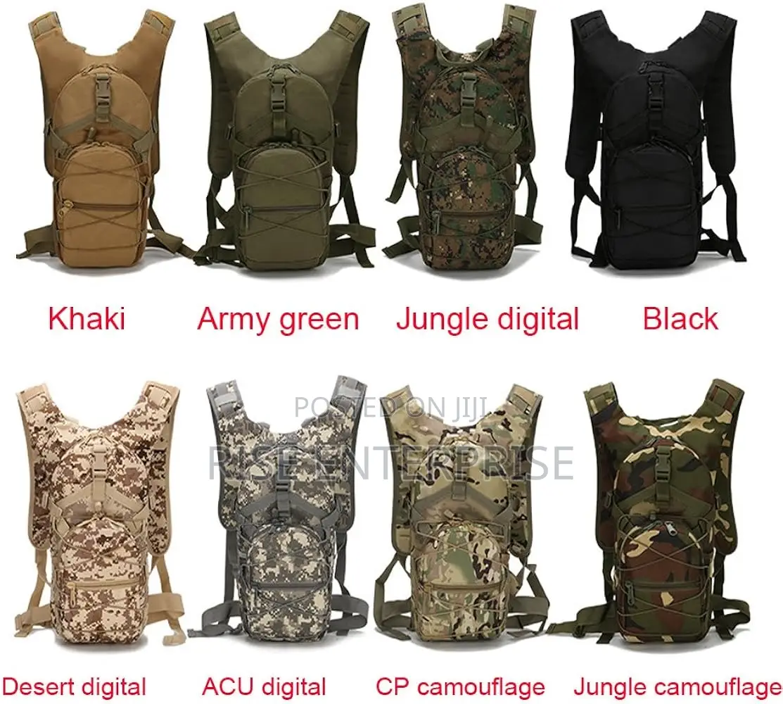 Tactical Hydration Pack 3l With Water Bladder