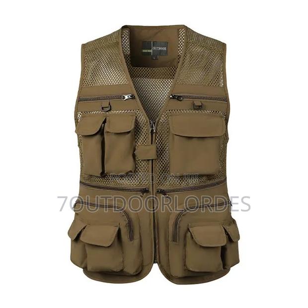 Outdoor Half Coat Cargo Vests
