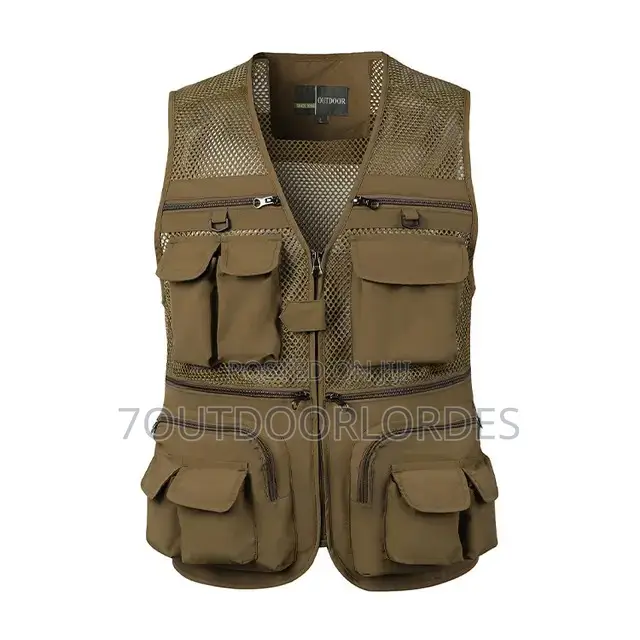 Outdoor Half Coat Cargo Vests