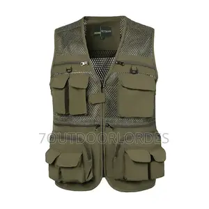 Outdoor Half Coat Cargo Vests